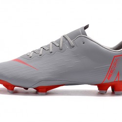 Kopačky Nike Mercurial Vapor XII PRO FG Šedá Červené