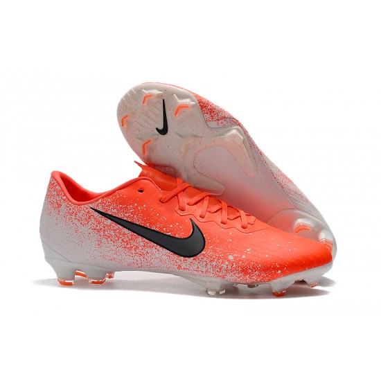 Kopačky Nike Mercurial Vapor XII PRO FG oranžový Bílý