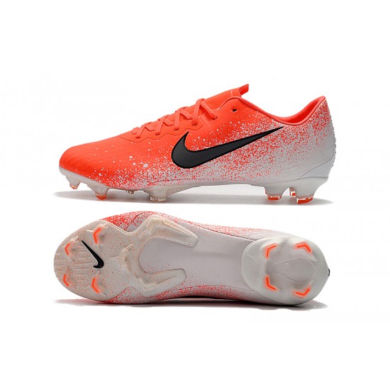 Kopačky Nike Mercurial Vapor XII PRO FG oranžový Bílý