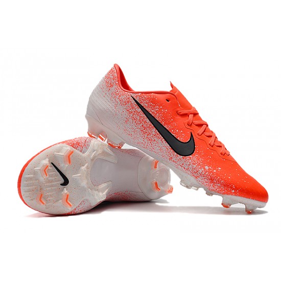 Kopačky Nike Mercurial Vapor XII PRO FG oranžový Bílý