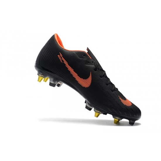 Kopačky Nike Mercurial Vapor XII PRO SG Černá oranžový