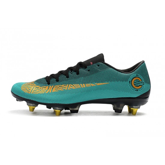 Kopačky Nike Mercurial Vapor XII PRO SG Zelená Zlatý