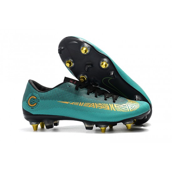 Kopačky Nike Mercurial Vapor XII PRO SG Zelená Zlatý