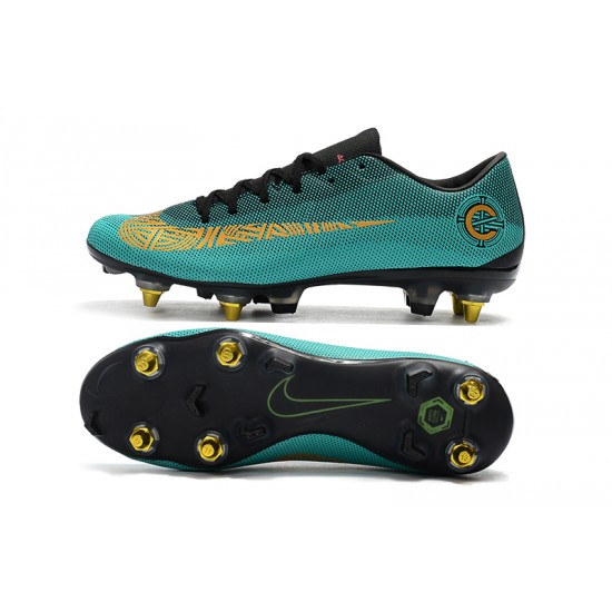 Kopačky Nike Mercurial Vapor XII PRO SG Zelená Zlatý