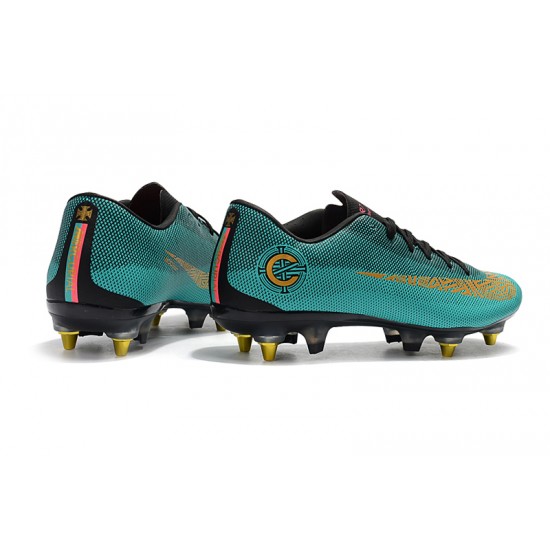 Kopačky Nike Mercurial Vapor XII PRO SG Zelená Zlatý