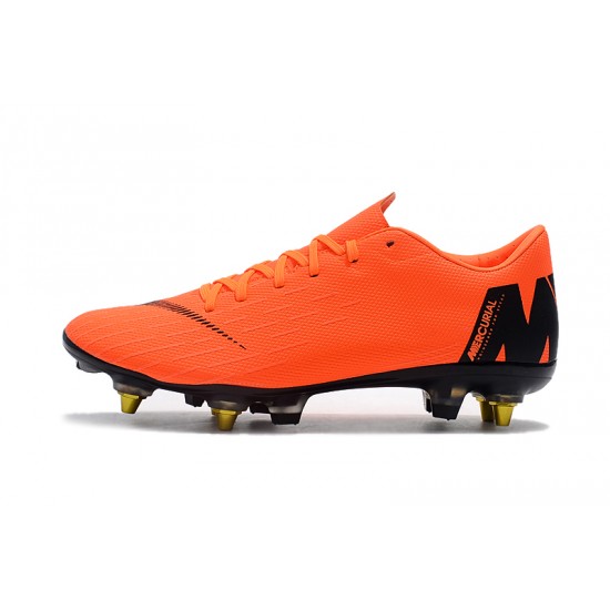 Kopačky Nike Mercurial Vapor XII PRO SG oranžový Černá