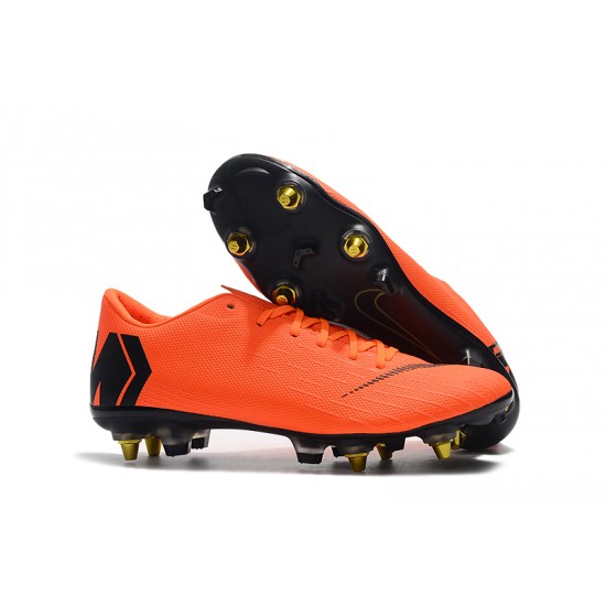 Kopačky Nike Mercurial Vapor XII PRO SG oranžový Černá