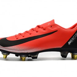 Kopačky Nike Mercurial Vapor XII PRO SG Červené Stříbrný