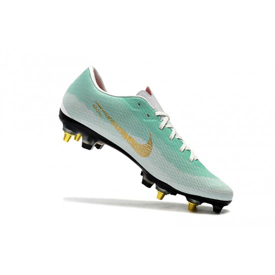 Kopačky Nike Mercurial Vapor XII PRO SG Bílý Zelená