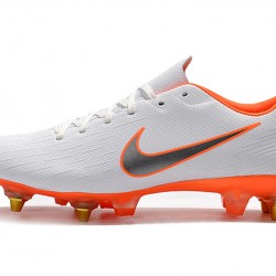 Kopačky Nike Mercurial Vapor XII PRO SG Bílý Stříbrný oranžový