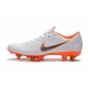 Kopačky Nike Mercurial Vapor XII PRO SG Bílý Stříbrný oranžový