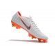 Kopačky Nike Mercurial Vapor XII PRO SG Bílý Stříbrný oranžový