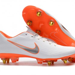 Kopačky Nike Mercurial Vapor XII PRO SG Bílý Stříbrný oranžový