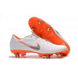 Kopačky Nike Mercurial Vapor XII PRO SG Bílý Stříbrný oranžový