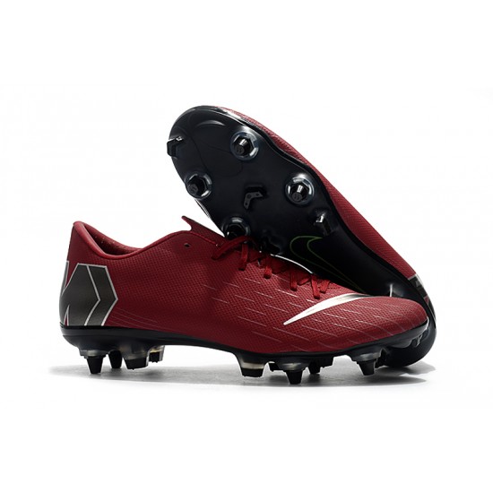 Kopačky Nike Mercurial Vapor XII PRO SG Víno Červené