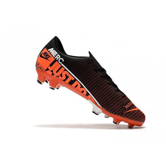 Kopačky Nike Mercurial Vapor XIII FG Černá oranžový