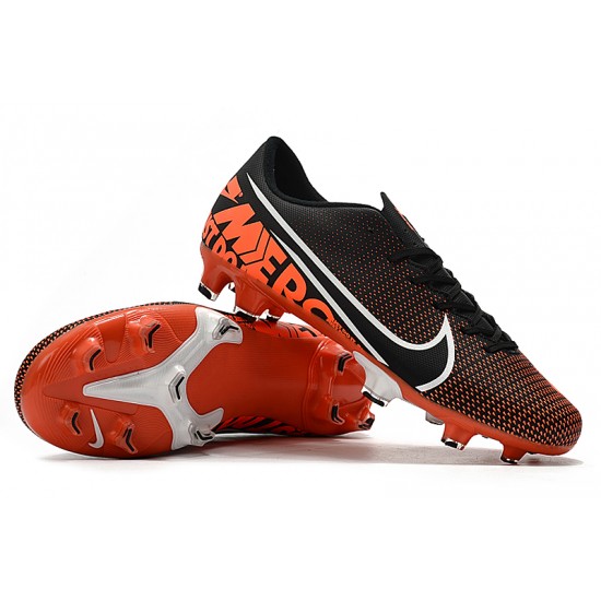 Kopačky Nike Mercurial Vapor XIII FG Černá oranžový