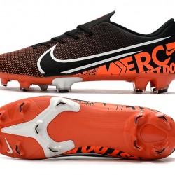 Kopačky Nike Mercurial Vapor XIII FG Černá oranžový