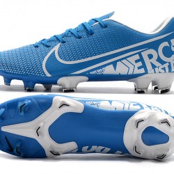 Kopačky Nike Mercurial Vapor XIII FG Modrý Bílý