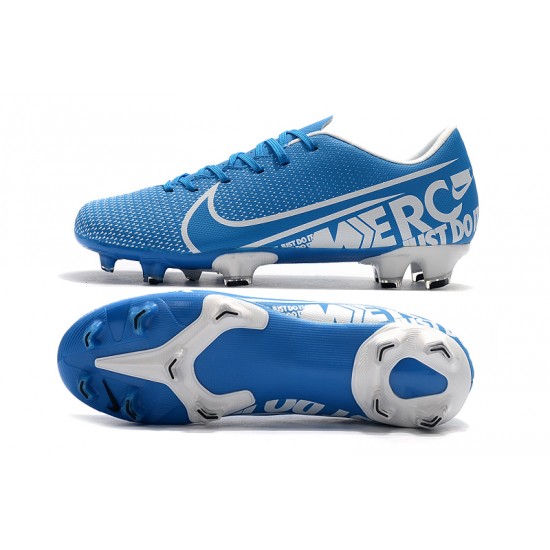 Kopačky Nike Mercurial Vapor XIII FG Modrý Bílý