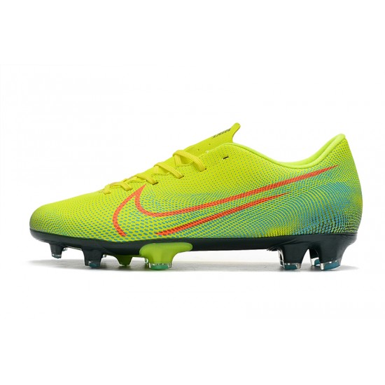 Kopačky Nike Mercurial Vapor XIII FG Neon Zelená