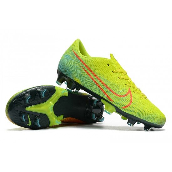 Kopačky Nike Mercurial Vapor XIII FG Neon Zelená