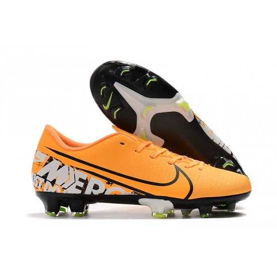 Kopačky Nike Mercurial Vapor XIII FG oranžový