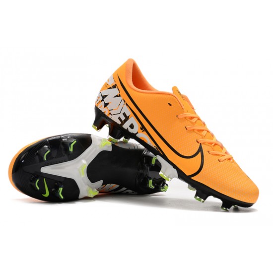 Kopačky Nike Mercurial Vapor XIII FG oranžový