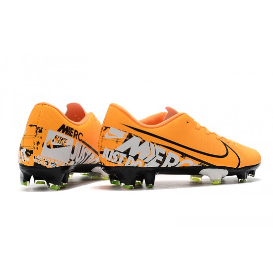 Kopačky Nike Mercurial Vapor XIII FG oranžový