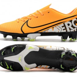 Kopačky Nike Mercurial Vapor XIII FG oranžový