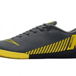 Kopačky Nike Mercurial VaporX XII Academy IC Dark Šedá Žlutá