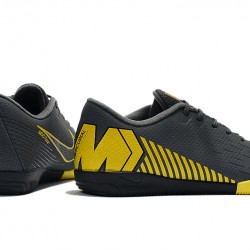 Kopačky Nike Mercurial VaporX XII Academy IC Dark Šedá Žlutá