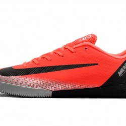 Kopačky Nike Mercurial VaporX XII Academy IC Červené Stříbrný Černá