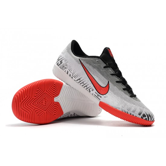 Kopačky Nike Mercurial VaporX XII Academy IC Stříbrný Červené