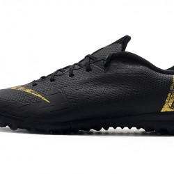 Kopačky Nike Mercurial VaporX XII Academy TF Černá Zlatý