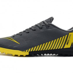 Kopačky Nike Mercurial VaporX XII Academy TF Dark Šedá Žlutá