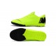 Kopačky Nike Mercurial VaporX XII Academy TF Neon Zelená