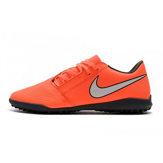 Kopačky Nike Phantom VNM Club TF oranžový Stříbrný