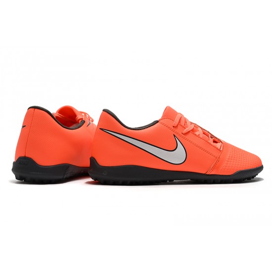 Kopačky Nike Phantom VNM Club TF oranžový Stříbrný