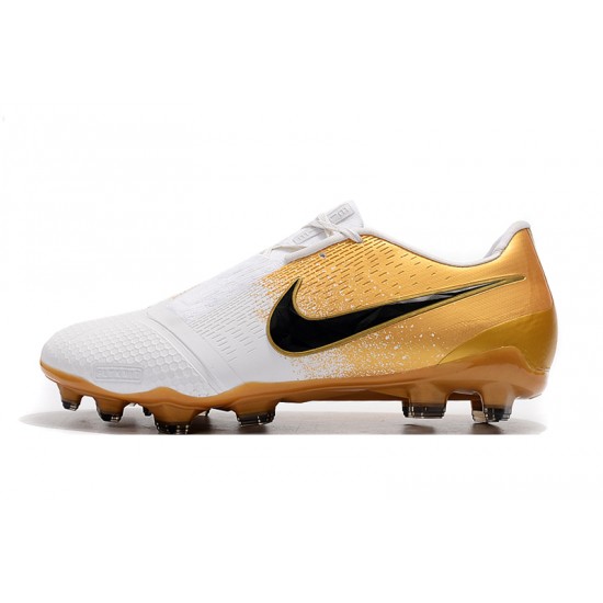 Kopačky Nike Phantom VNM Elite FG Zlatý Bílý Černá