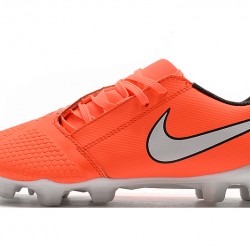 Kopačky Nike Phantom VNM Elite FG oranžový Stříbrný