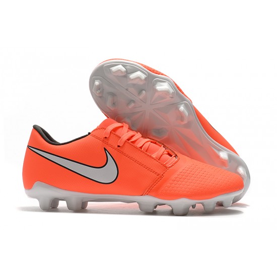 Kopačky Nike Phantom VNM Elite FG oranžový Stříbrný