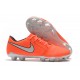 Kopačky Nike Phantom VNM Elite FG oranžový Stříbrný