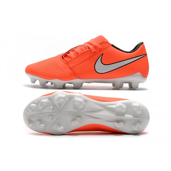 Kopačky Nike Phantom VNM Elite FG oranžový Stříbrný