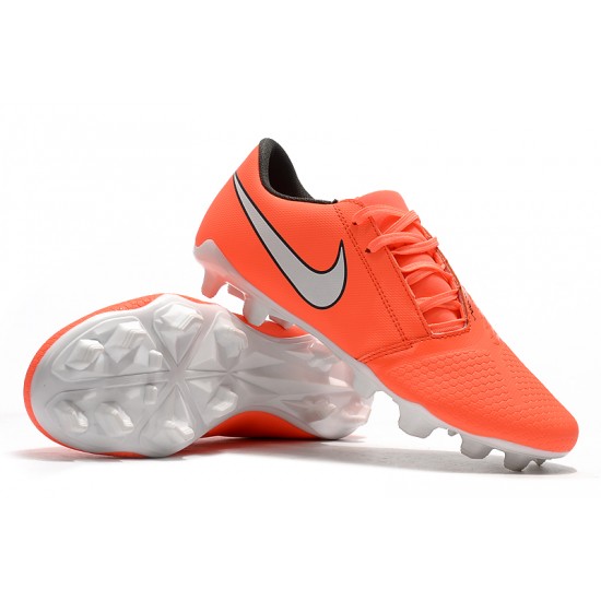 Kopačky Nike Phantom VNM Elite FG oranžový Stříbrný