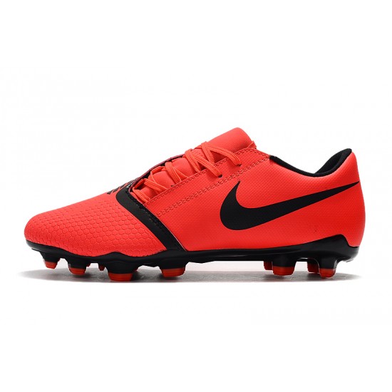 Kopačky Nike Phantom VNM Elite FG Červené Černá