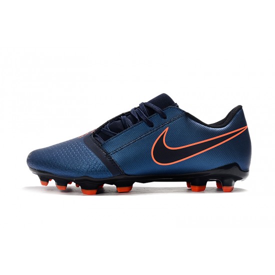 Kopačky Nike Phantom VNM Elite FG Královská modrá Černá oranžový