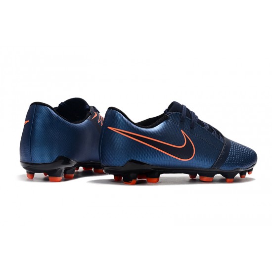 Kopačky Nike Phantom VNM Elite FG Královská modrá Černá oranžový