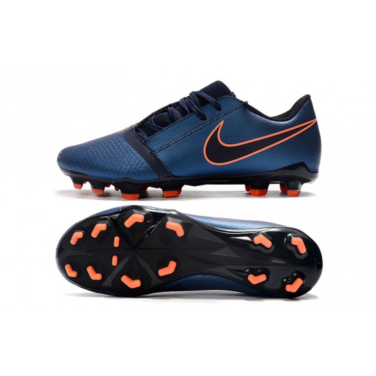 Kopačky Nike Phantom VNM Elite FG Královská modrá Černá oranžový