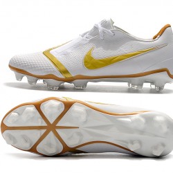 Kopačky Nike Phantom VNM Elite FG Bílý Zlatý